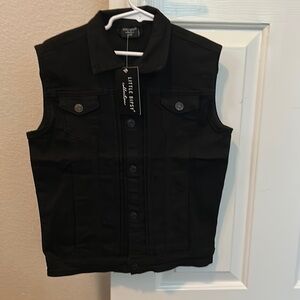 Little bipsy denim vest 5t-6t size